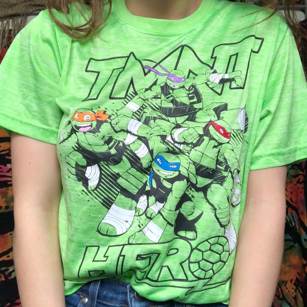 brand new teenage mutant ninja turtle shirt